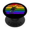 Sun Conure Rainbow Bird Birdwatcher Diversity Birdwatcher PopSockets Swappable PopGrip