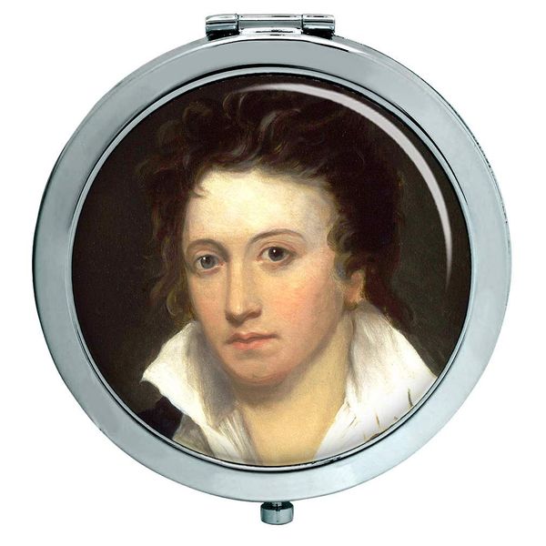 Percy Bysshe Shelley Compact Mirror
