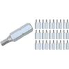 Hex Contractor Insert Bit 3.0mm 30Pc