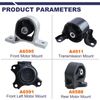Engine Motor Mount Compatible with 2001-2005 Civic 1.7L Automatic Transmissio...
