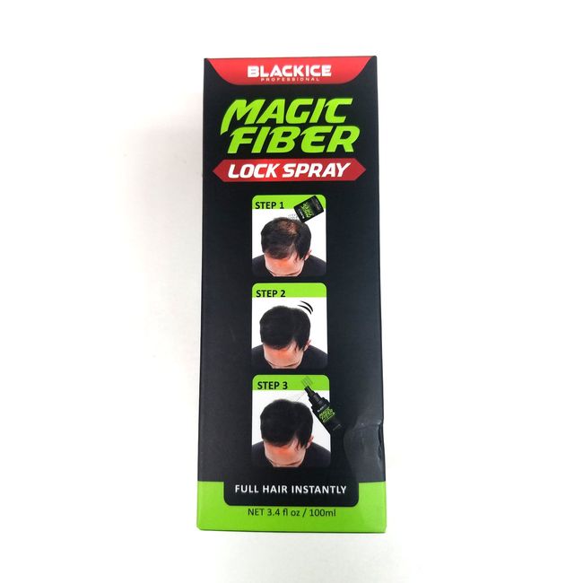 Magic Fiber Hair Building Lock Spray - Full Hair Instantly