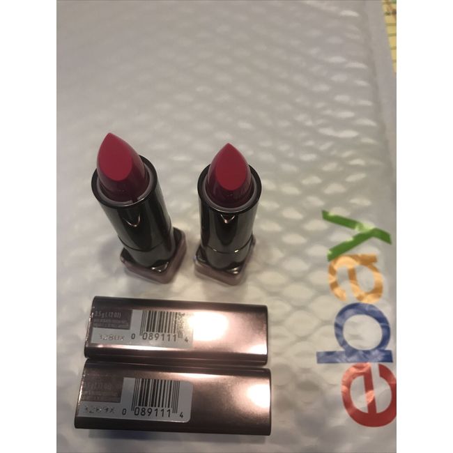 2 LOT Covergirl Lipstick Lip Perfection 327 BOMBSHELL unsealed NWOB DISC