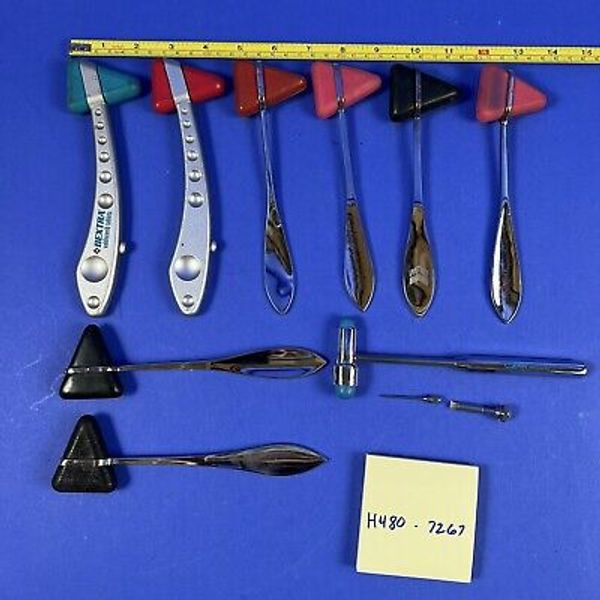 Taylor & Buck Percussion Reflex Hammer Lot of 9