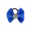 HORZE Sparkling Mane Bows - Blue - One Size