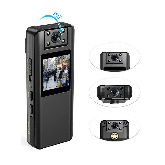 Full 1080p Digital Mini Camera Camcorder Small Body Worn Police Cam Sports  Dv Car Dvr