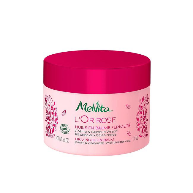 Melvita Lorroze Activated Oil Inverm, 6.1 fl oz (170 ml), Body Cream, Organic Cosmetics, Massage Balm, Skin Tightening, Hari, Smooth Body, Pink Pepper, Black Pepper, Melting, Skin Heat Balm