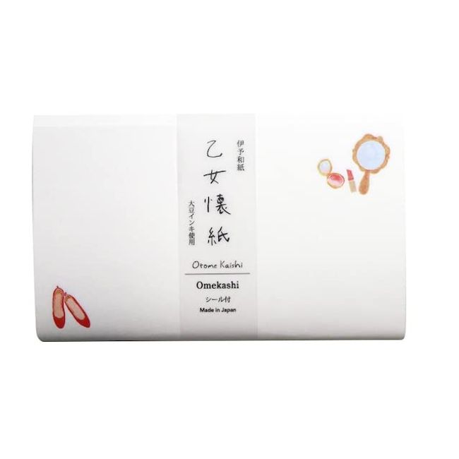 Kamiiso SAIEN Otome Kaishi No. 3021 Omekashi 6.9 x 5.7 inches (175 x 145 mm), Pack of 20