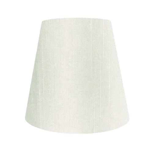 Lamp-shade K-20130 Catch-Type Replacement Lampshade Shantung Ivory Diameter 7.9 inches (20 cm)