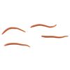Berkley Gulp! Alive! Angle Worm, Natural, Jar, 1 inch