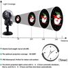 HD Pattern Laser Christmas HalloweHoliday Party Decorations LED Projector Light