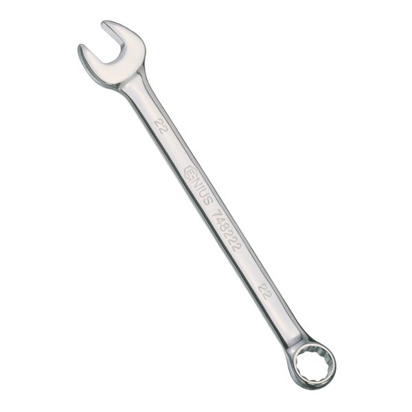 Genius Tools 17mm Combination Wrench (Mirror Finish) - 748217