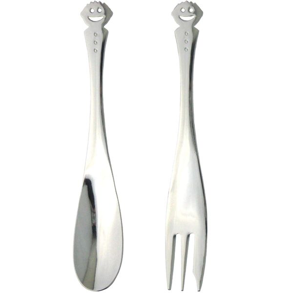 Nagao Tsubamesanjo Children's Collection Spoon Fork Set, Made in Japan