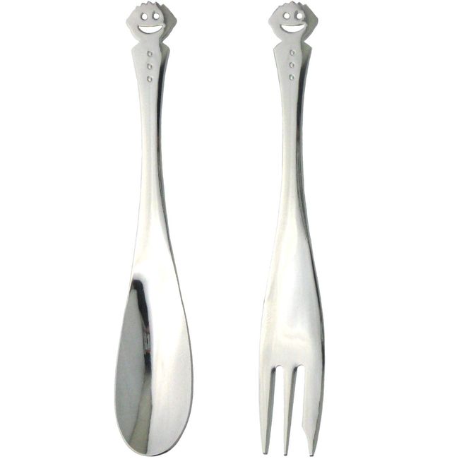 Nagao Tsubamesanjo Children's Collection Spoon Fork Set, Made in Japan