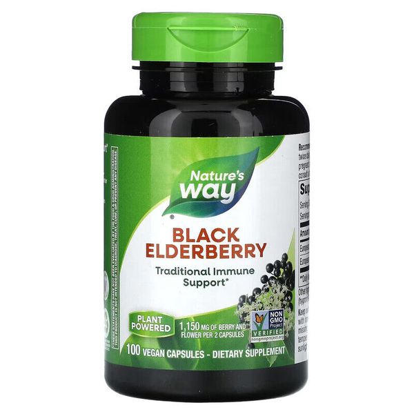 Nature'S Way Elderberry - 100 Capsules