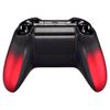 eXtremeRate Gradient Ramp Red Soft Touch Front Housing Shell Faceplate Replacement Parts Side Rails Panel for Xbox One Controller W/3.5 mm