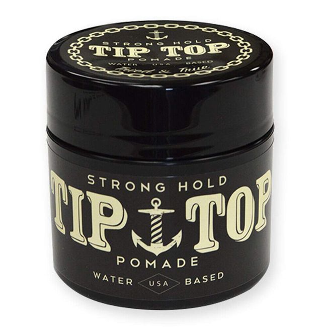 Tip Top Strong Hold Pomade - Strong Hold, High Shine 4.25oz