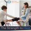Copper Compression DualFlex Hinged Knee Brace - For Men Women S/M