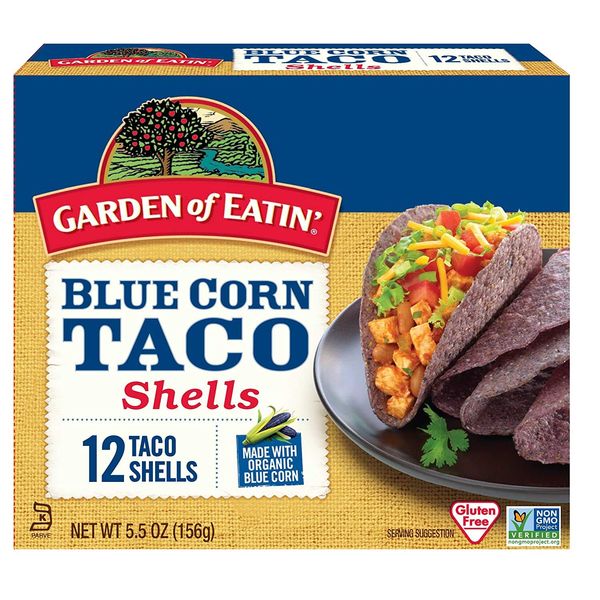 Garden of Eatin' Taco Shells Blue Corn, 5.5 Oz