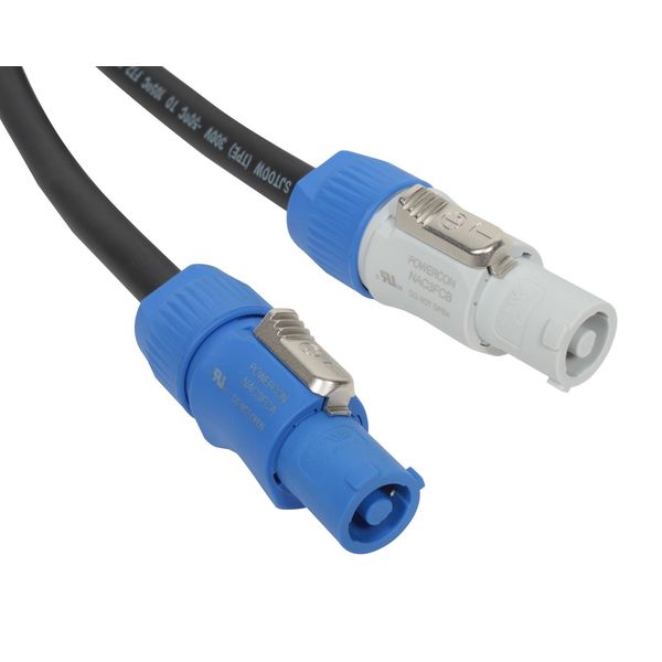 Elite Core 2ft 12 Gauge Neutrik PowerCon Power Extension Cable PC12-AB-2