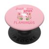 Flamingo PopSockets PopGrip: Swappable Grip for Phones & Tablets