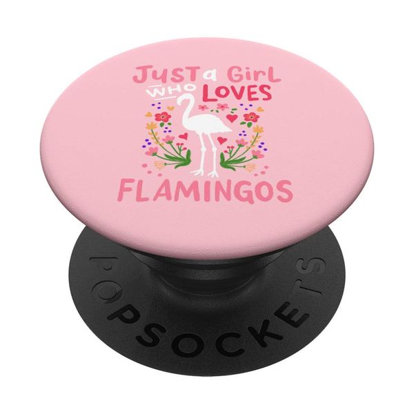 Flamingo PopSockets PopGrip: Swappable Grip for Phones & Tablets