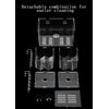 Aquarium Breeder Box, Isolation Hatchery Feeding Boxes for Small Fish Fry Hatchery