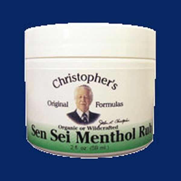 Ointment Sen Sei Menthol Rub  2 oz By Dr. Christophers Formulas