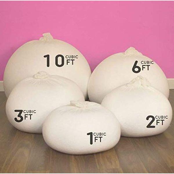 Bean Bag Filling Beads Refill Extra Soft (3 CUBIC FEET)
