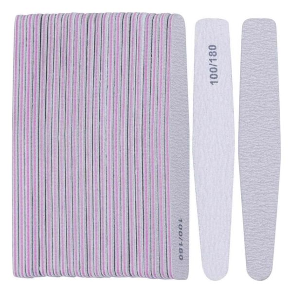 25PCS Nail Files Grit Files Set Double Sided Emery Boards to Shape and Repair Natural Nails and Gel Polish Remove