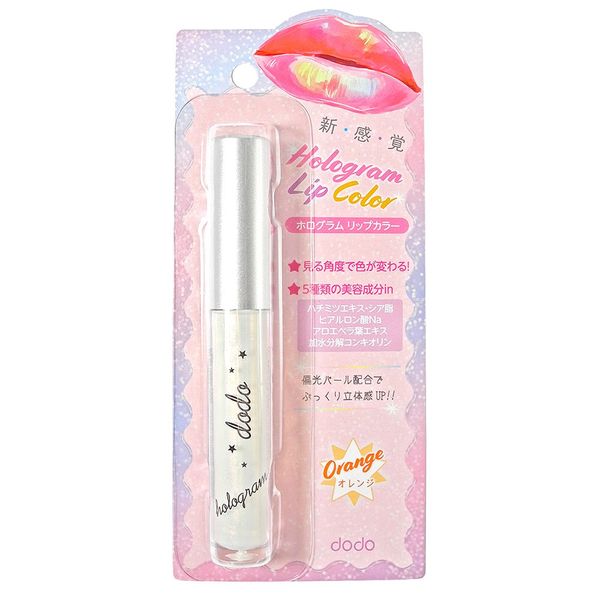 Dodo Hologram Lip HL03 Orange (2.7g)