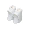 Ulable 30pcs White No Solding Welding Quick Cable Wire Connector No Screw Terminal Spring Clamp (2 bit)
