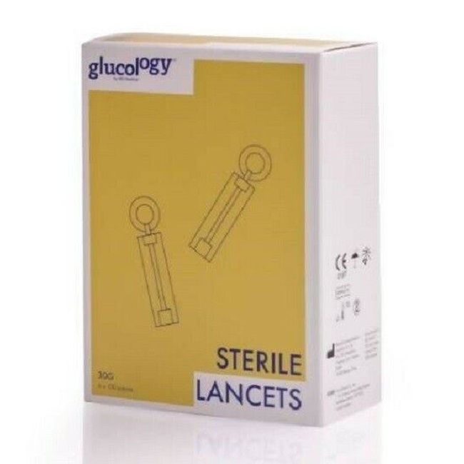 GLUCOLOGY STERILE LANCETS - 4 X 100 PIECES