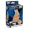 BePuzzled | Rabbit Original 3D Crystal Puzzle, Brown, Ages 12 and Up