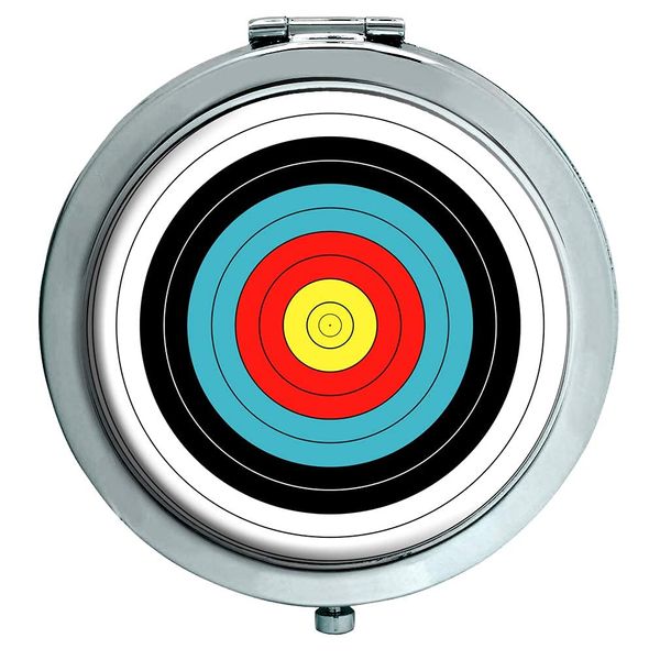 Archery Target Compact Mirror