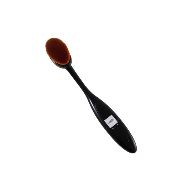 Essenzastore Pennello Trucco Make Up Donna Per Stendere Cipria, Fondotinta, Primer ( OVALE MEDIO/PICCOLO )