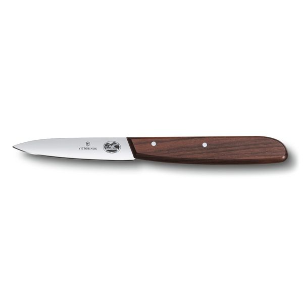 Victorinox 5.3000 Petty Knife, Paring Knife, 3.1" (8 cm), Wood, Fruit Knife