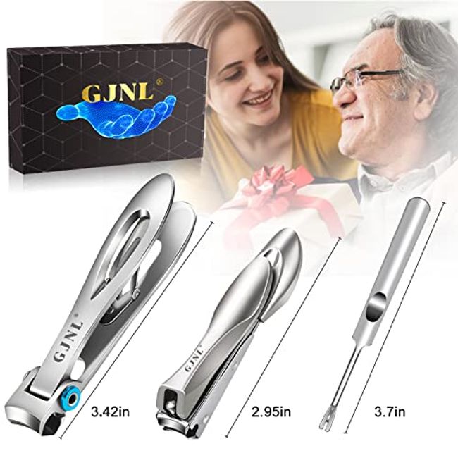 Toenail Clippers for Seniors Thick Nails No Splash Nail Clippers