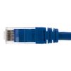 NavePoint Ethernet Patch Cable CAT6A, UTP, 24AWG, 2 Ft, 10 Pack, Blue