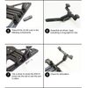 Rijex 1/10 Scale RC Drift Car Chassis Roller for Displaying Bodies 