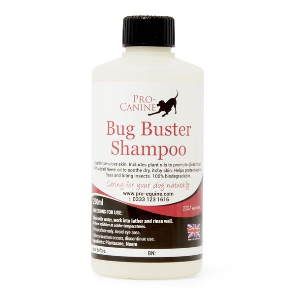 Bug Buster pet flea & itchy skin Shampoo 250ml