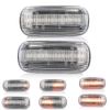 2 x LED Indicators Side Indicators Flashing Light Dynamic Running Indicator Fender Indicator with E-Mark V-170811LG