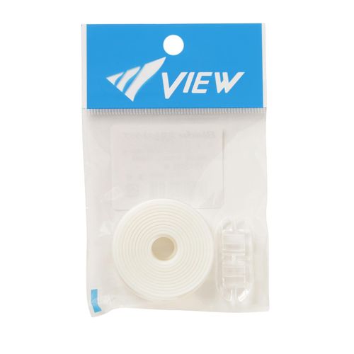[View] VB120H W Solid Color Swimming Goggle Strap Made in Japan Custom Spare Belt White
