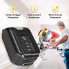USB Power Source Adapter Charger DCB090 Replacement, Compatible with Dewalt 18V 20V Lithium-ion Battery with LED Light