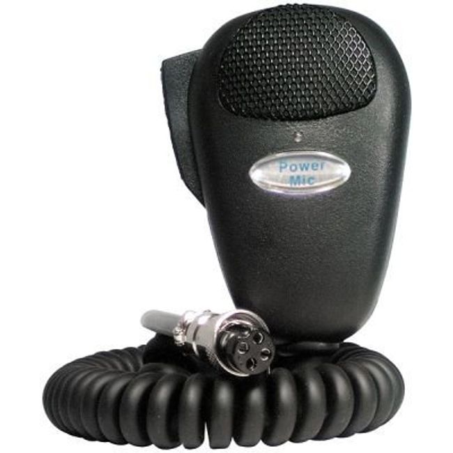 CB Amplified Loud Power Microphone for 4 Pin CB Radios