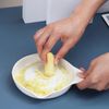 yueton 1 Pack Ceramic Grater for Mashed Potato Making, Garlic, Ginger, Onion, Lemon, Chocolate, Practical Kitchen Tool