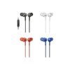 Sony MDR-EX255AP-W Dynamic Closed-type In-ear Earphones with Microphone and Controller, White