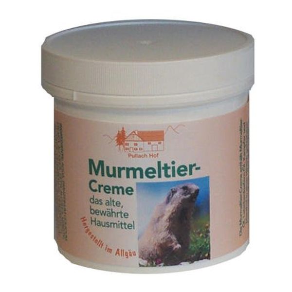 Murmeltier Creme 250ml - Allgäu, altbewährte Hausmittel, wohltuend, unterstützt die Durchblutung und pflegt empfindliche Haut