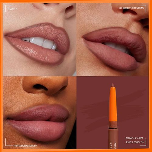 Hxssll Retractable Lip Liner Pencil for Shaping & Sculpting Lips,Creamy Matte Gel Crayon Lip Liner Pencil delineador de labios,Long Lasting Waterproof Lipstick LipLiner (08#, 1 Count (Pack of 1))