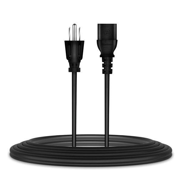 Dysead 5ft/1.5m UL Listed AC in Power Cord Outlet Socket Cable Plug Lead for Amprobe DM-II PRO Electrical Data Logger/Recorder