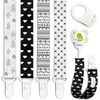 PUTSKA Dummy Pacifier Clips for Boys and Girls
